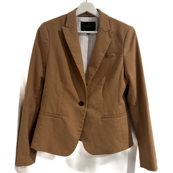 Banana Republic Tan Blazer - Picture 1 of 1